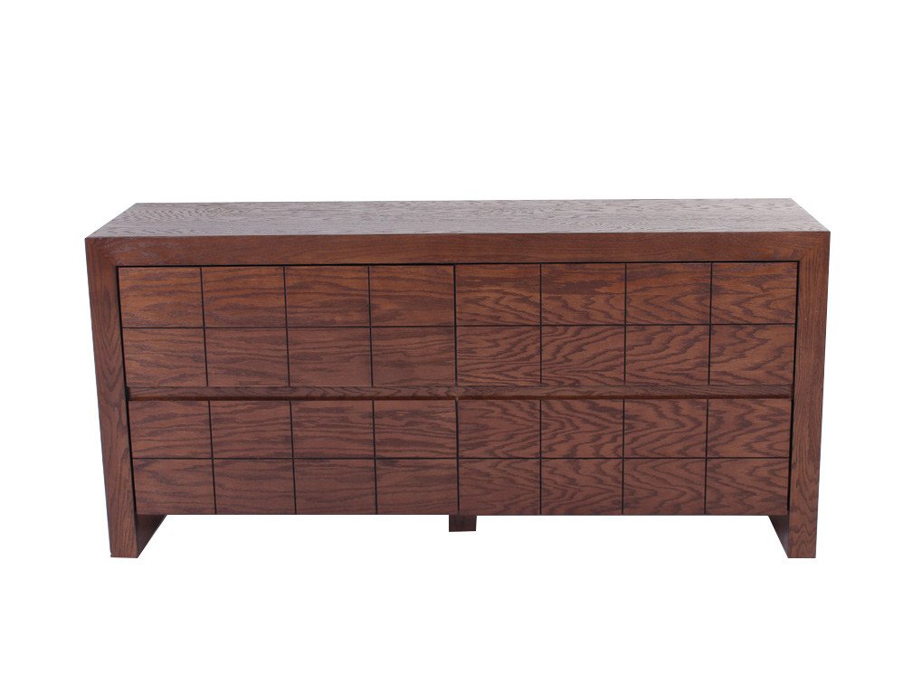 Cómoda de madera estilo contemporáneo