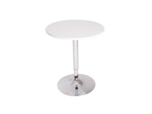 Mesa ajustable alta redonda