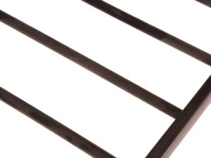 Litera minimalista individual de acero