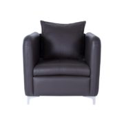 Sillon de madera ocasional individual moderno