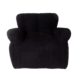 Sillon individual puff relleno hule espuma